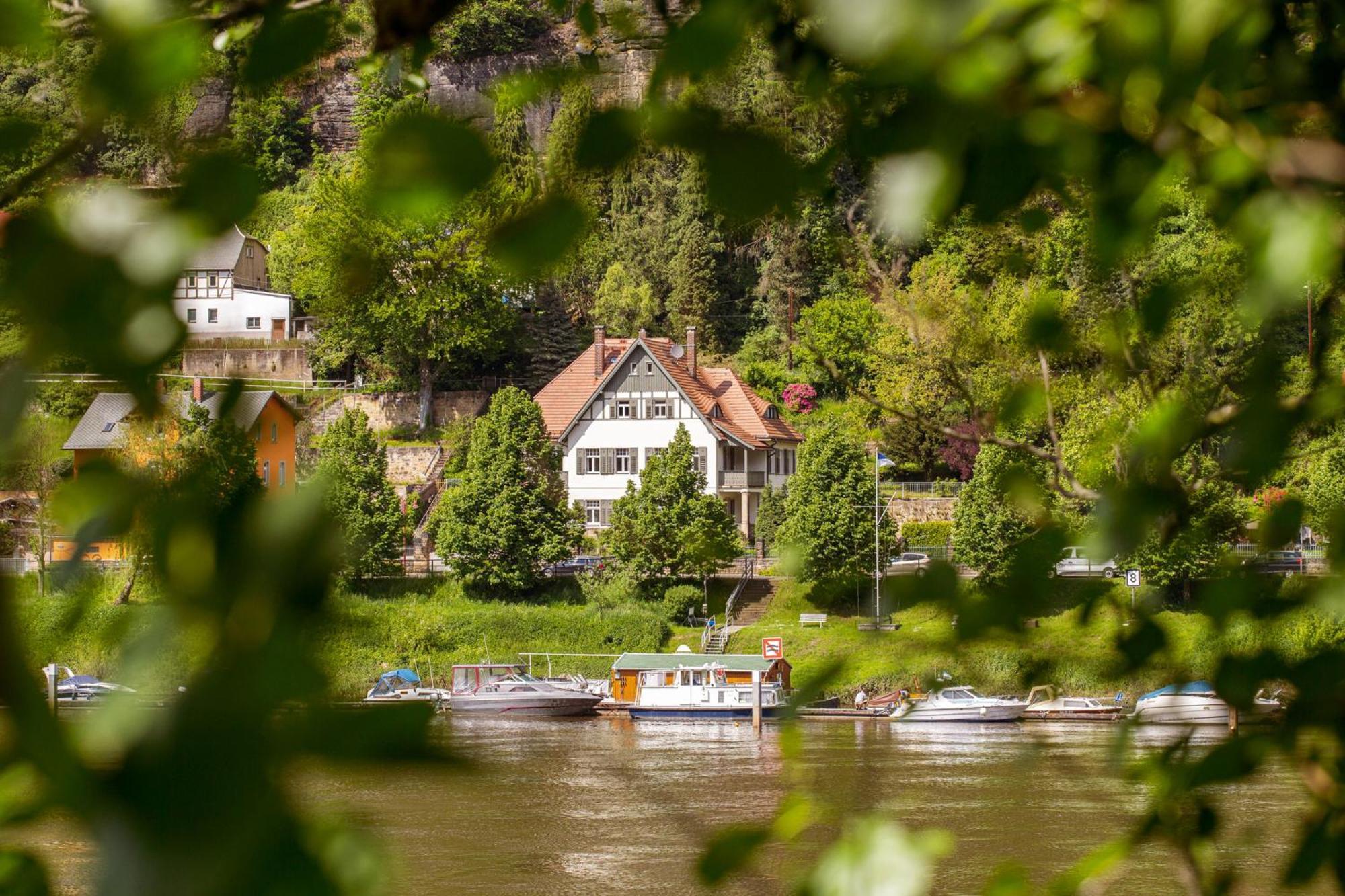 Villa Elbufer Бад-Шандау Экстерьер фото