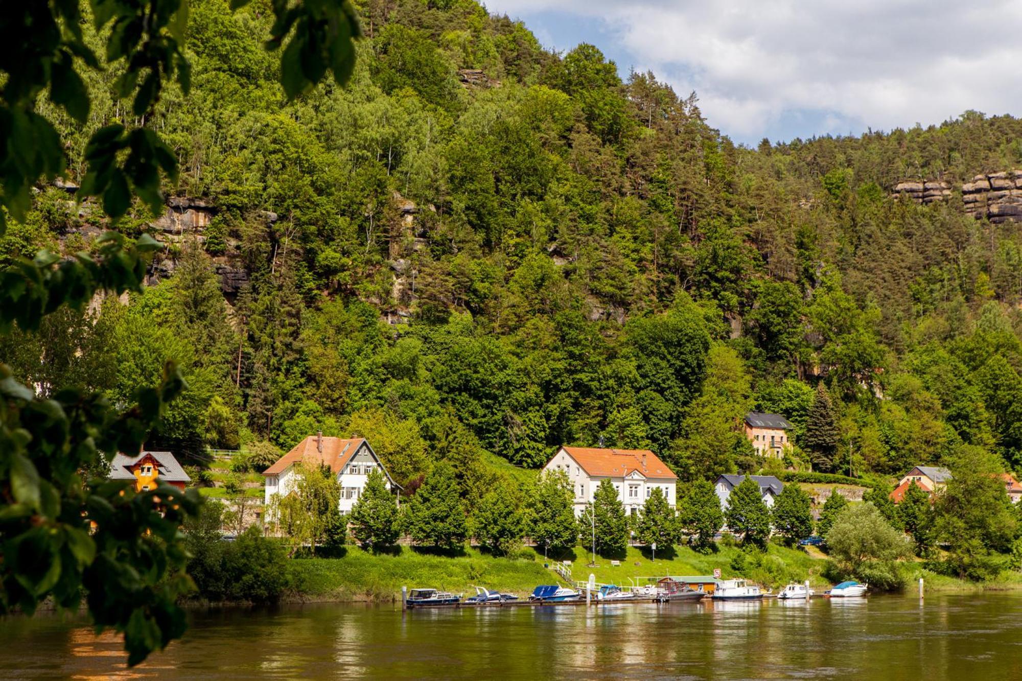 Villa Elbufer Бад-Шандау Экстерьер фото