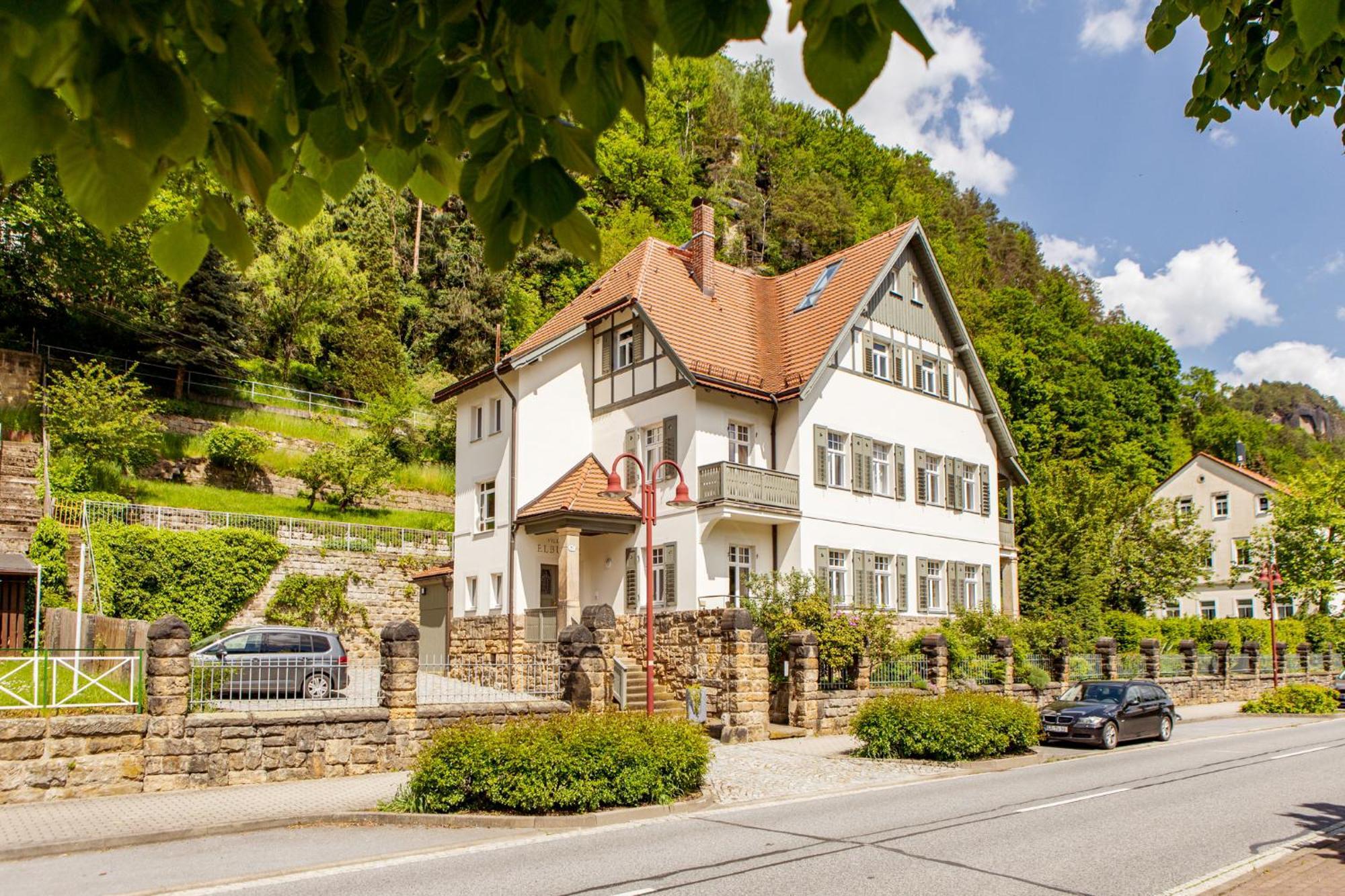 Villa Elbufer Бад-Шандау Экстерьер фото